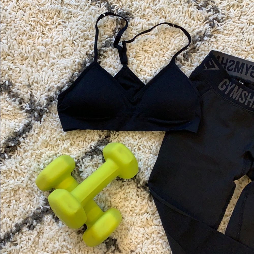 Workout Bra S/M Black